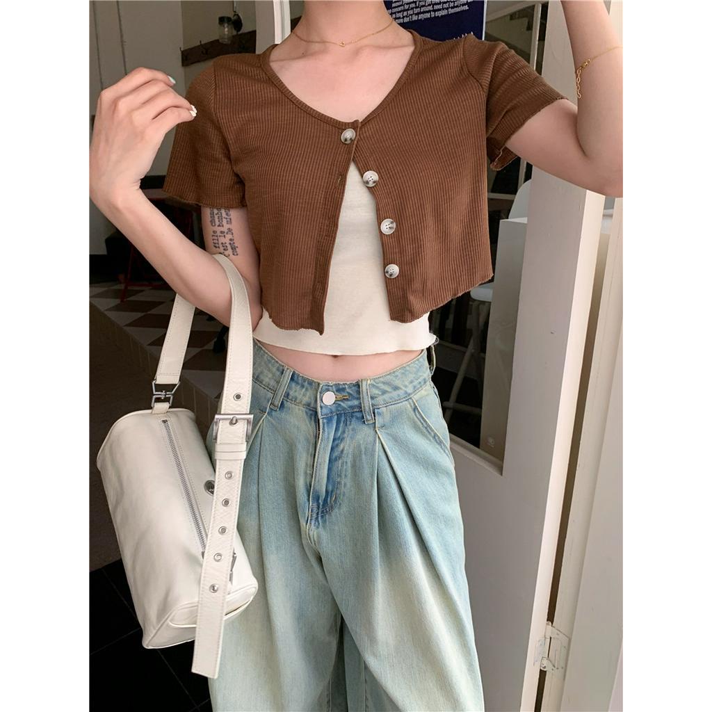 Áo Hai Dây Nhiều Lớp Phong Cách Thời Trang Mới Mùa Hè 63725