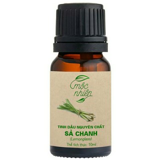 Combo 4 lọ tinh dầu Mộc Nhiên [Sả chanh, Bạc hà, Quế, Tràm]