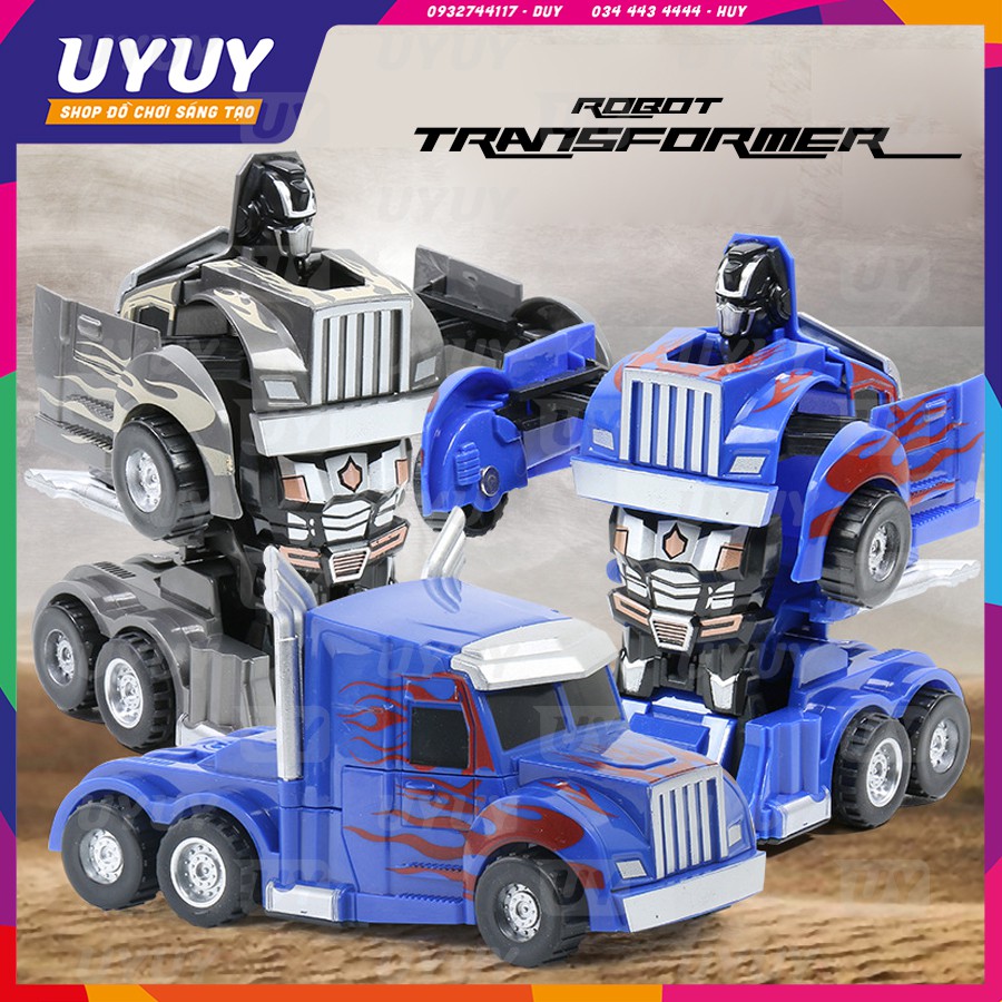 [Hàng Độc] Ô Tô Chạy Biến Hình Robot Transformer 🚓Độc Đáo🚛 Xịn Sò, Chất Lượng