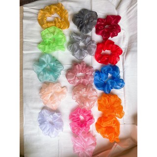 Scrunchie màu xanh mint