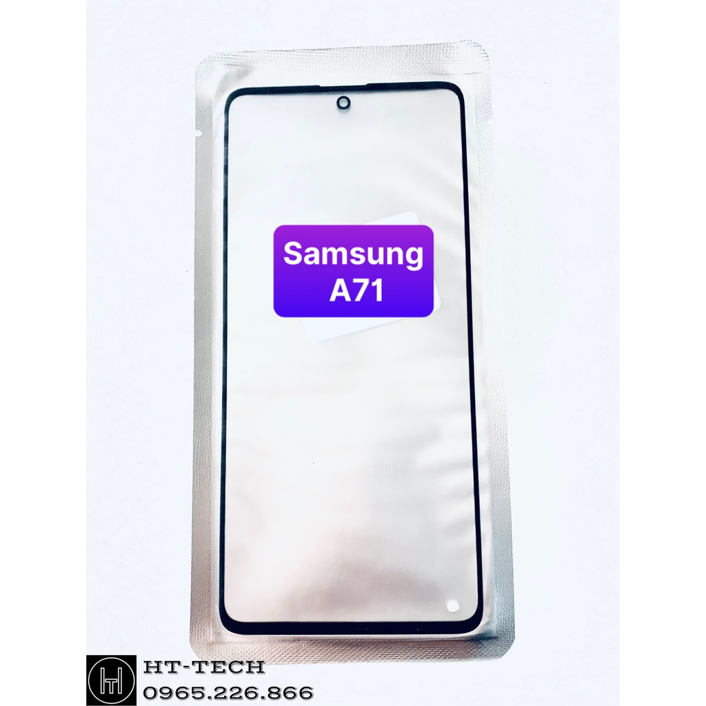 Kính SAMSUNG A71 liền keo