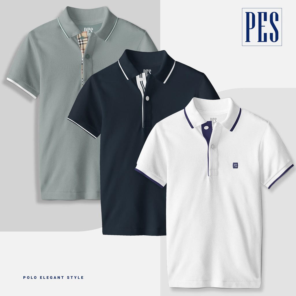Áo Polo nam cổ bẻ PES Berry 6 màu, áo thun nam có cổ mặc đi làm, đi chơi, đi du lịch sang trọng lịch lãm | BigBuy360 - bigbuy360.vn