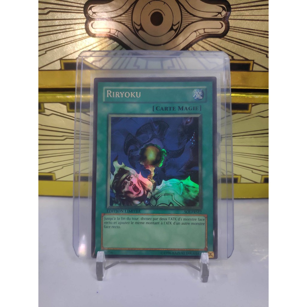[ Dưa Hấu Yugioh ] Lá bài thẻ bài Riryoku - Ultra Rare - Tặng bọc bài nhựa bảo quản