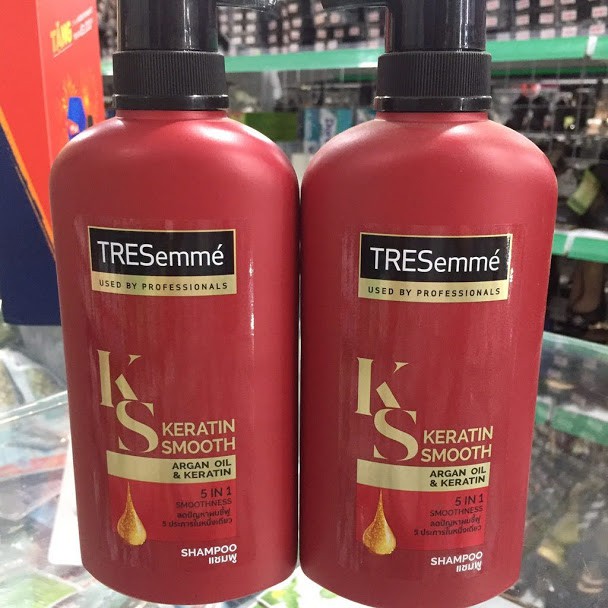 Dầu gội TRESemmé Keratin 5 in 1 Thái 450ml