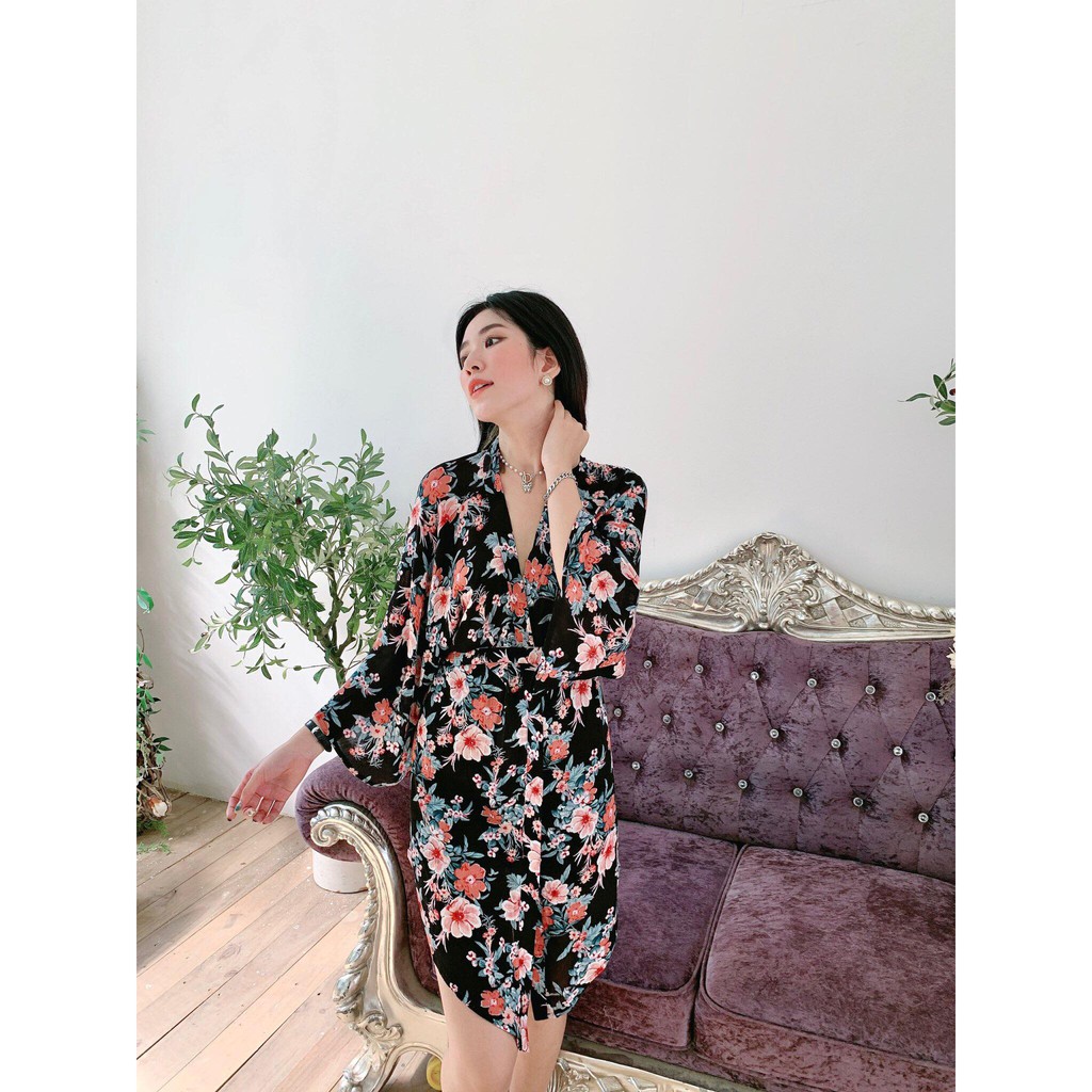 Áo khoác kimono kèm dây cột DOKESI (có Bigsize)