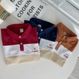 Áo polo nam Áo polo cotton cộc tay trẻ em thêu hình chú hiêu cho bé trai từ12-24kg SUKA KIDS