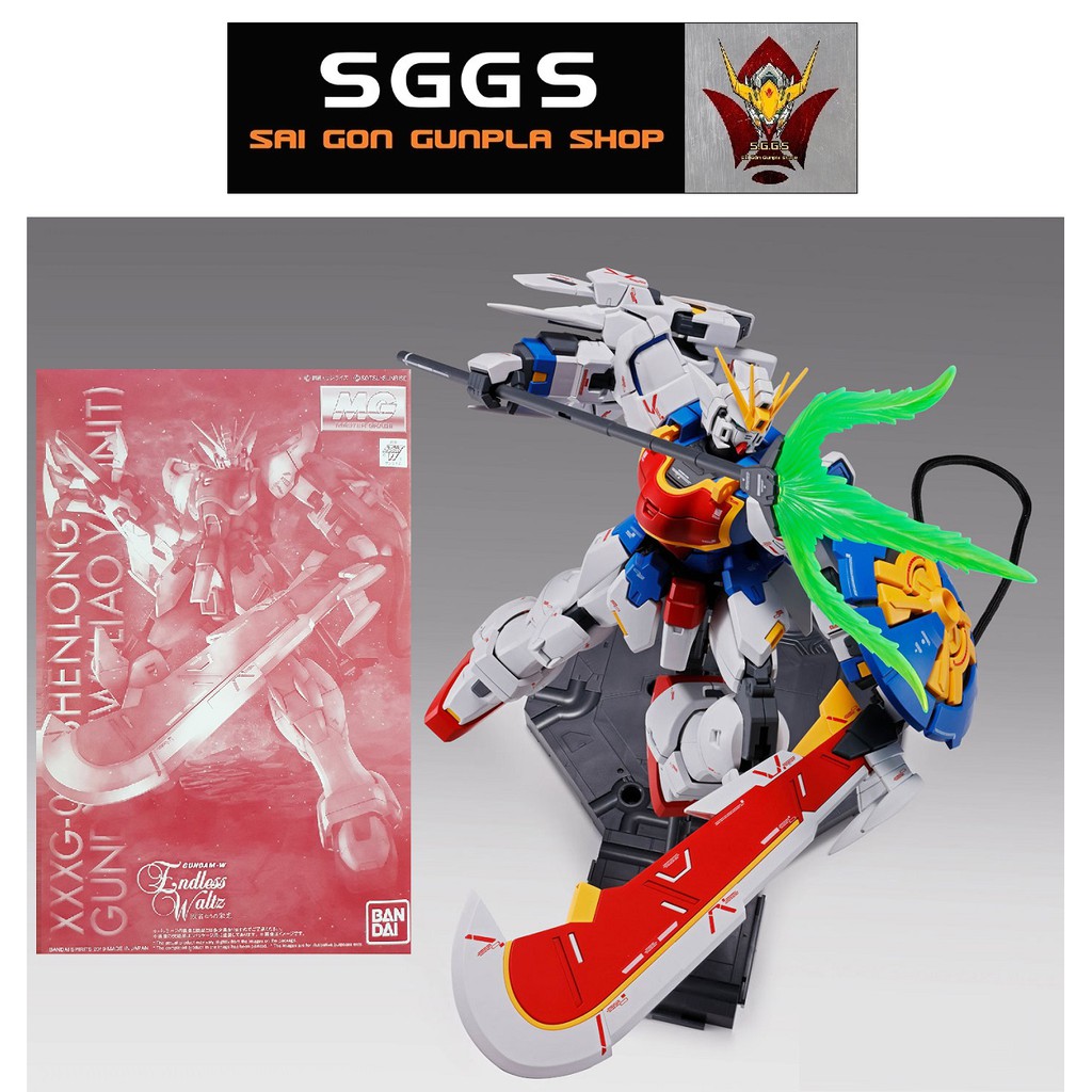 MG Shenlong Liao Ya Unit EW Mô Hình Gundam P-Bandai 1/100 Master Grade Đồ Chơi Lắp Ráp