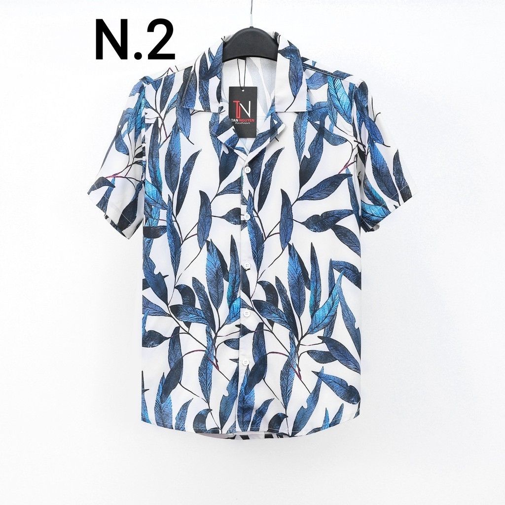 Áo sơ mi nam tenji sm06tj sơ mi nam chất lụa tay ngắn nhiều mẫu mẫu mới cá tính thời trang tenji store 6 (44 - 72KG)