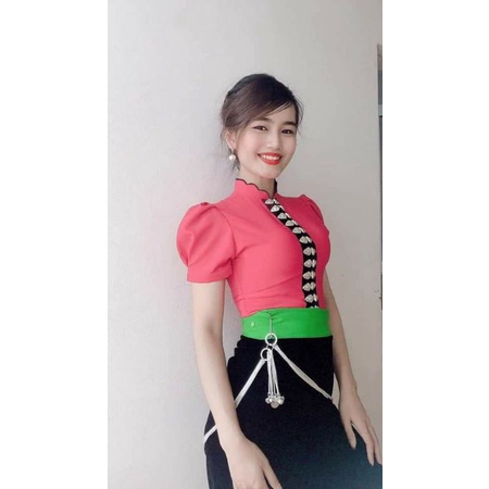 Xà tích loại 4 dây phụ kiện cho bộ váy áo cóm Dân Tộc thái