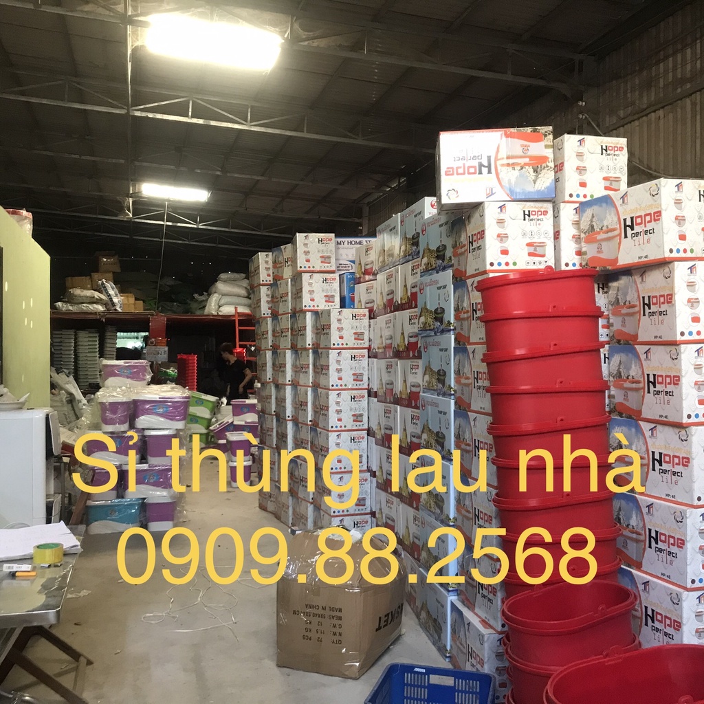 Cây lau nhà 𝑭𝑹𝑬𝑬𝑺𝑯𝑰𝑷 Cây lau nhà 360 độ inox 25mm nhiều màu