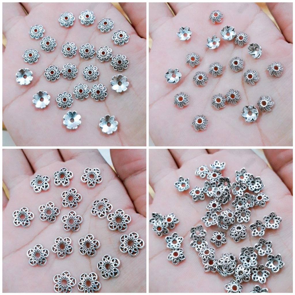 Charm xỏ hạt , charm ôm hạt đá phong thủy : 50 gram = 25k / 1 gói
