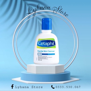 [100% CHÍNH HÃNG] Sữa rửa mặt Cetaphil Gentle Skin Cleanser – 125ml loại bỏ bụi bẩn một cách nhẹ nhàng