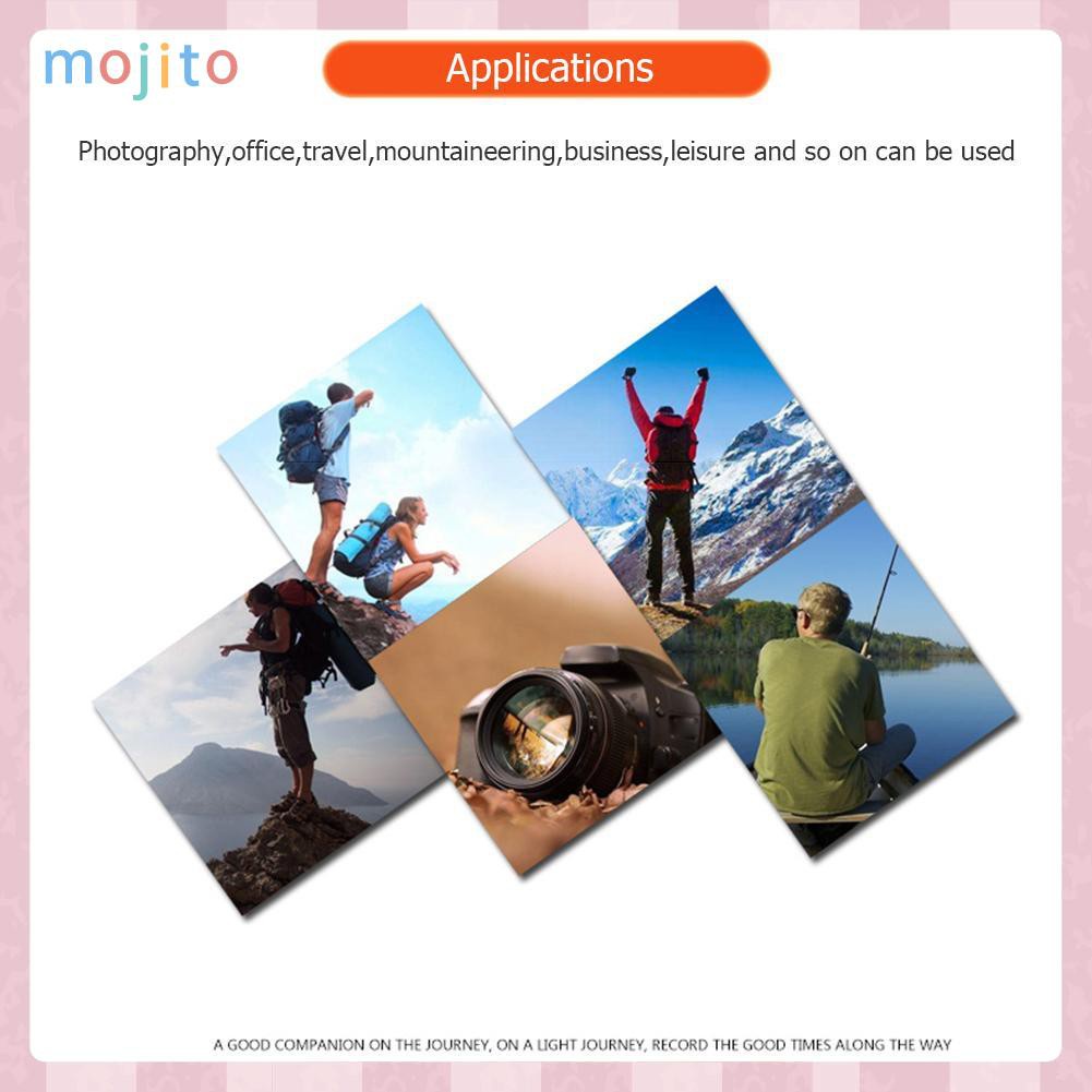 MOJITO Waterproof Soft Neoprene Camera Lens Pouch Bag Drawstring Protector Case