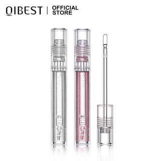  Son Bóng QIBEST QL24 Dưỡng Ẩm Lâu Trôi 6 Màu Tùy Chọn Vỏ Trong Suốt 40g