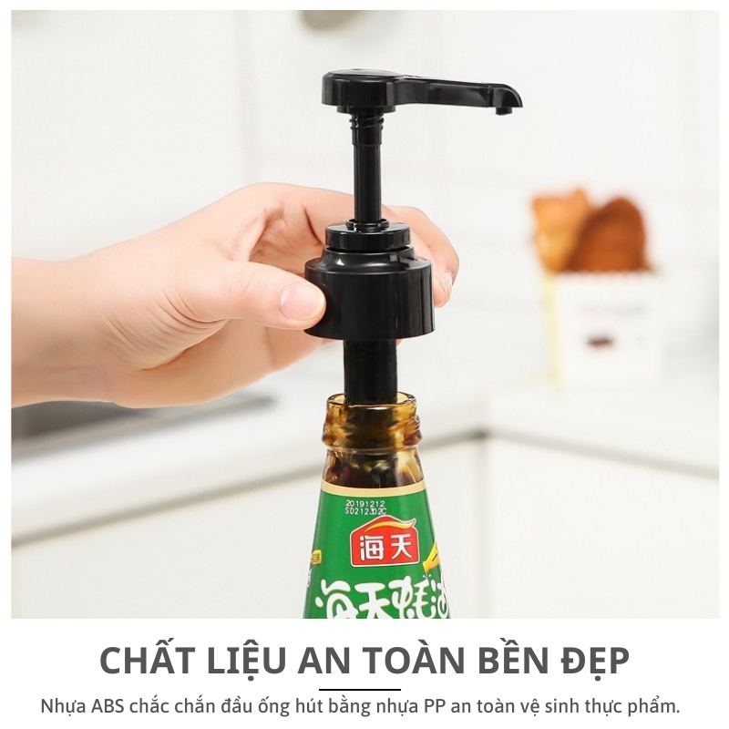 Đầu vòi nhấn lấy nước sốt, tương ớt, dầu hào, tương cà KooBee (NB43)