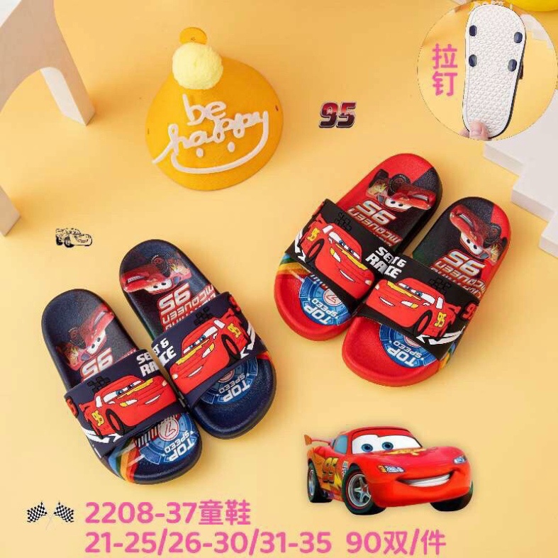 [Lê Thái] Dép lê Bé Trai Hoạ tiết Ôtô( ẢNH THẬT). Dép Đế Dẻo Siêu Nhẹ, Mẫu tiên tiến nhất cho bé