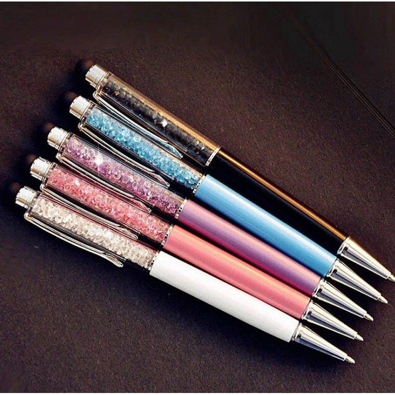 Set 2 bút bi phối pha lê swarovski