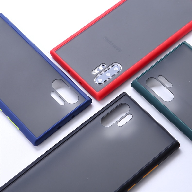 Ốp điện thoại silicon nhựa cứng kiểu áo giáp chống sốc cho Samsung Galaxy Note 10 Pro Plus Note 8 9 J4 J6 J8 Plus 2018