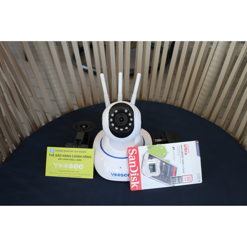 Camera IP Yoosee 3 Râu 1.0Mpx- Tích Hợp Chức Năng Phát Hiện Chuyển Động | BigBuy360 - bigbuy360.vn