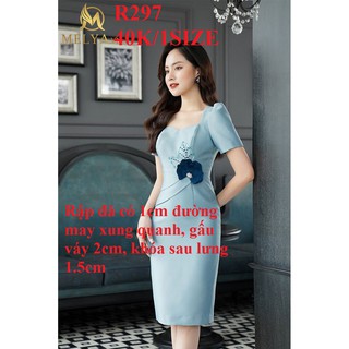 RẬP GIẤY VÁY R297 (KHÔNG PHẢI BÁN VÁY)