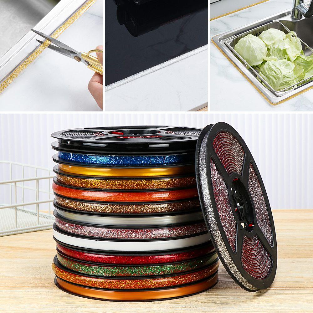 MUVAKO Băng Keo Dán Viền Gạch Sứ Chống Thấm Nước Trang Trí Nhà Cửa