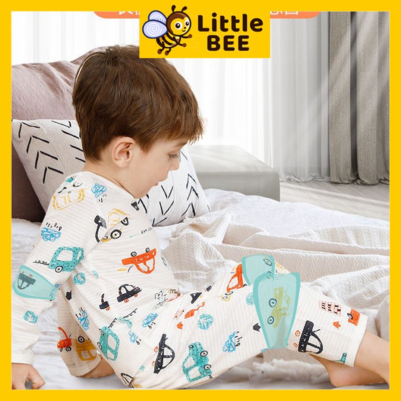 Bộ cotton cho bé, bộ cotton dài tay cho bé mùa hè UNISEX, chất vải cotton tre cực mát, mềm mịn thích hợp cho bé yêu.