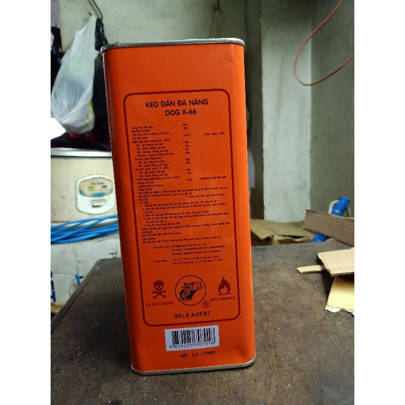 Keo X66 keo chó dán đă năng 3 Kg chuyên dụng