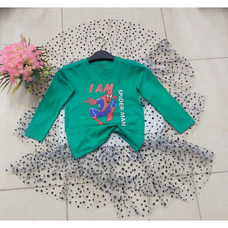 Thanh lý áo cotton dài tay bé trai