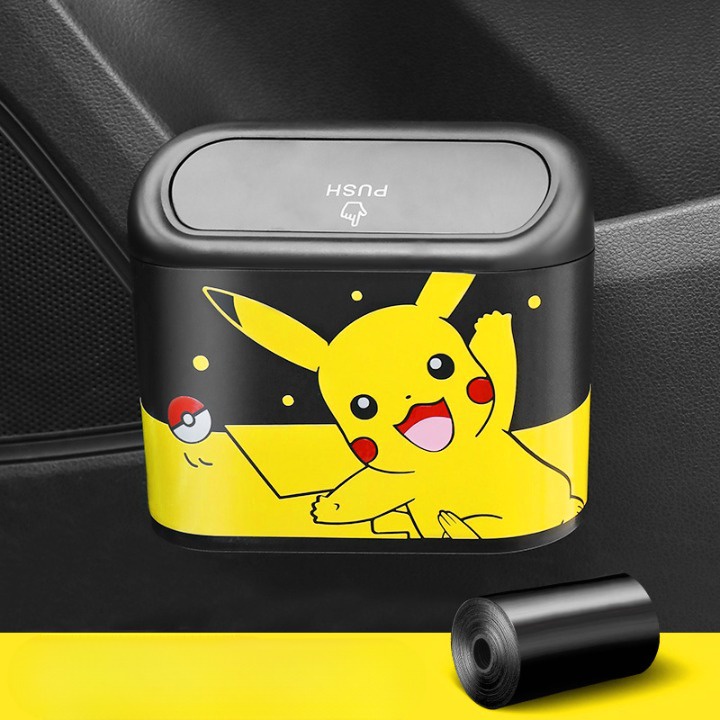 Thùng rác mini đặt trên xe ô tô