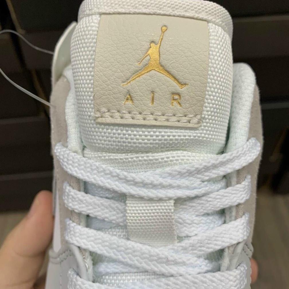 Giày JD 1 Low Paris Cổ Thấp Xám, Giày Thể Thao Nam Nữ Cổ Thấp Cao Cấp Full Box Bill (wyna store) | BigBuy360 - bigbuy360.vn