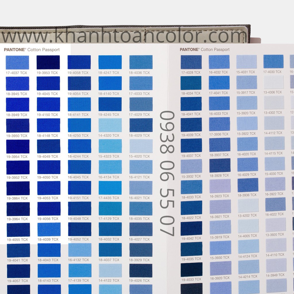 (CHÍNH HÃNG) Pantone TCX 2021 - Bảng màu Pantone FHI Cotton Passport FHIC200A - 2625 màu - Từ PANTONE LLC