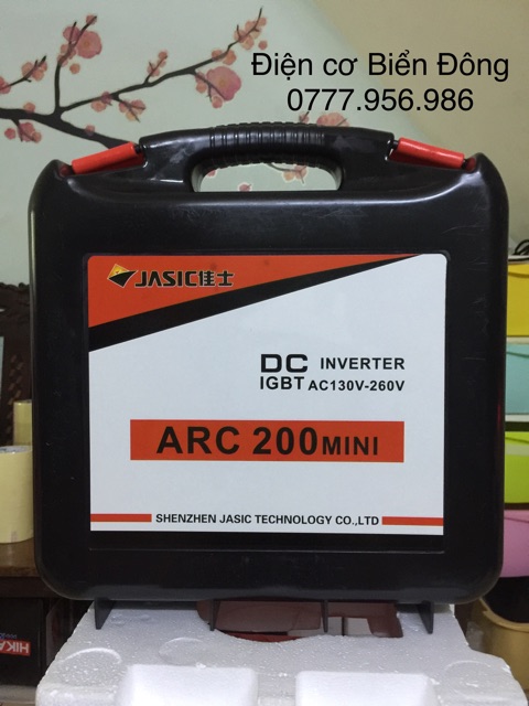 Máy hàn điện tử 🔥FREESHIP🔥 VALY Máy Hàn điện tử JASIC ARC 200MINI ANH QUỐC mới