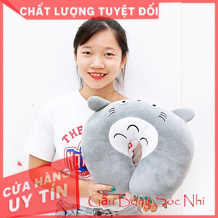 ⚡Flash Sale⚡ Gối Kê Cổ Chữ U Totoro Xinh Xắn 30cm