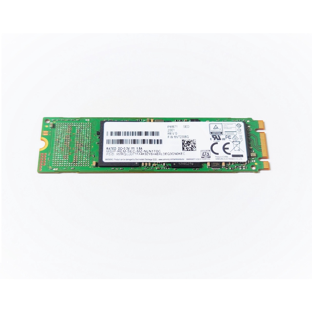 Ổ cứng SSD Samsung M2 SATA 2280 PM871B OEM - 128GB / 256GB Bảo hành 3 năm