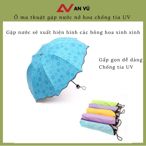 Ô ma thuật gặp nước nở hoa chống tia UV