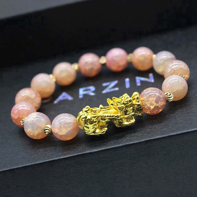 Vòng Đeo Tay Bùa Hộ Mệnh 10 Phong Thủy / Pixiu Mantra Bảo Vệ Giàu Có / Vòng Tay May Mắn / Mở Có Thể Điều Chỉnh