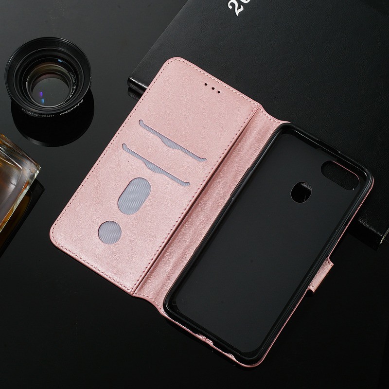Bao da điện thoại nắp gập nhiều màu lựa chọn cho OPPO A73 A93 A91 2020 F11 Pro F9 F5 F1s A83 Reno 2F Reno3 Flip Leather Cover | YYT 32- 36 | BigBuy360 - bigbuy360.vn