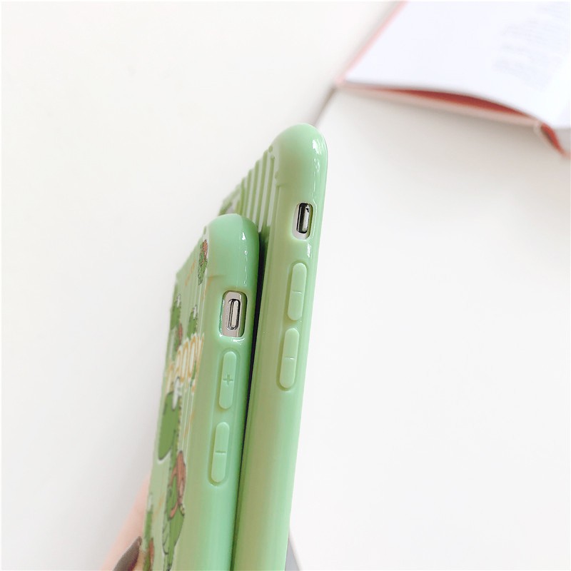 Ốp lưng iphone Dino cổ dài sọc 3D chống va đập 5/5s/6/6plus/6s/6splus/7/7plus/8/8plus/x/xs/11/12/pro/max/plus/promax | BigBuy360 - bigbuy360.vn