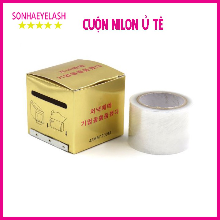 Cuộn nilon ủ tê lông mày, môi, mí