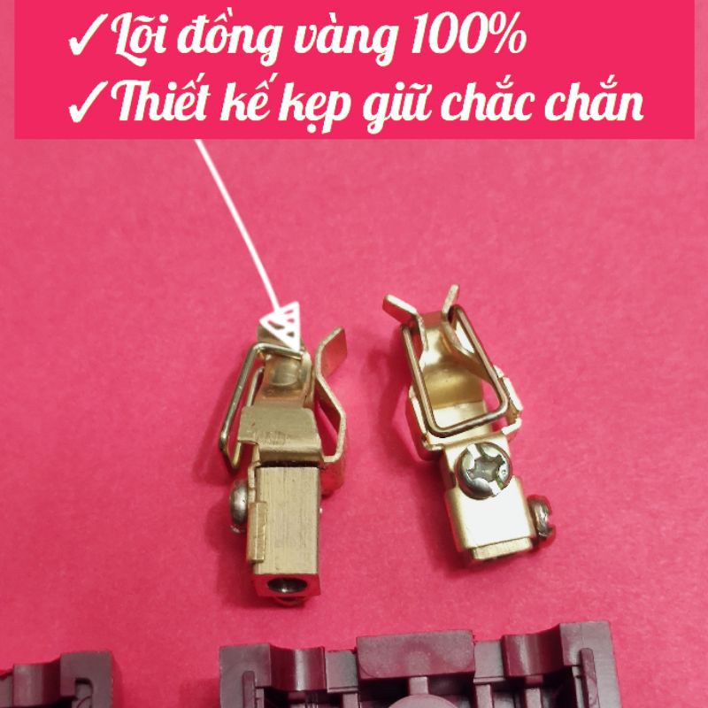 Phích nối âm siêu chịu tải, phích cái chịu tải Sopoka 10A-250V Nhựa PC chống cháy