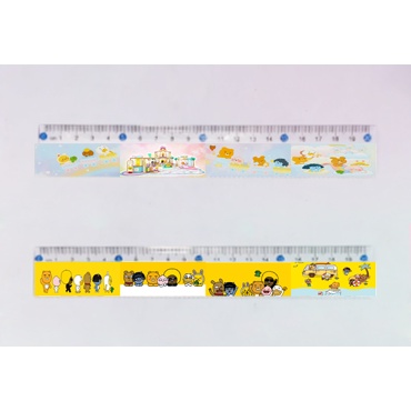 thước shiba inu THI8 bé đào hổ mập hoa cúc cute thước kẻ dễ thương 15cm
