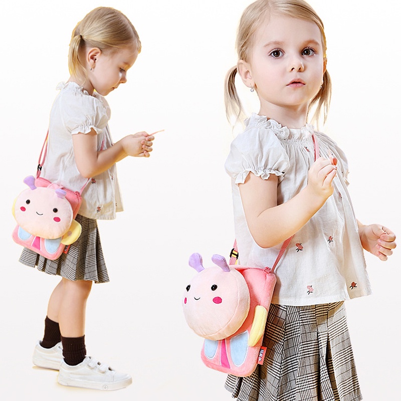 Túi Đeo Chéo Hình Động Vật Dễ Thương Cho Bé