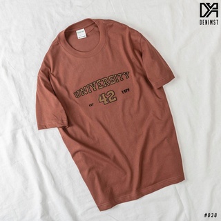 Áo Thun Nam UNI 42 DENIMST 038 Chất Cotton, Mềm Mại, Thoáng Mát, Dáng Suông