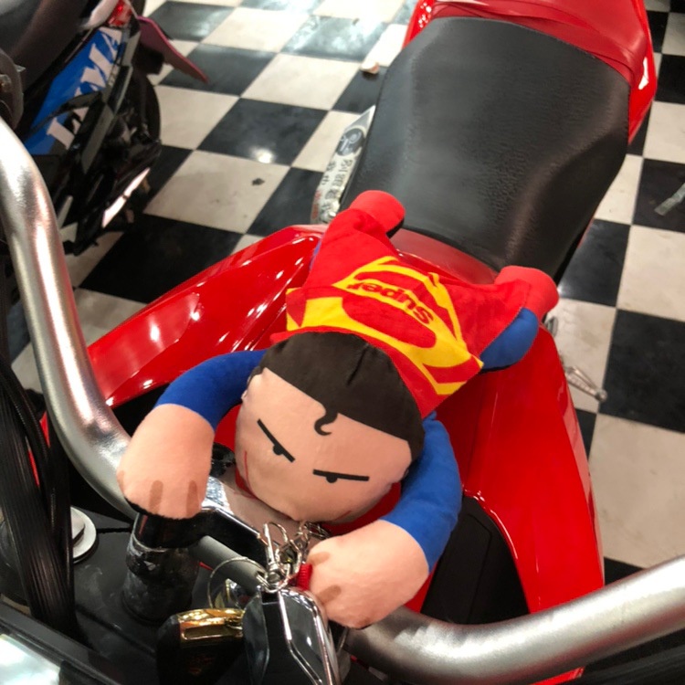 Superman nam châm trang trí ô tô xe máy siêu độc lạ