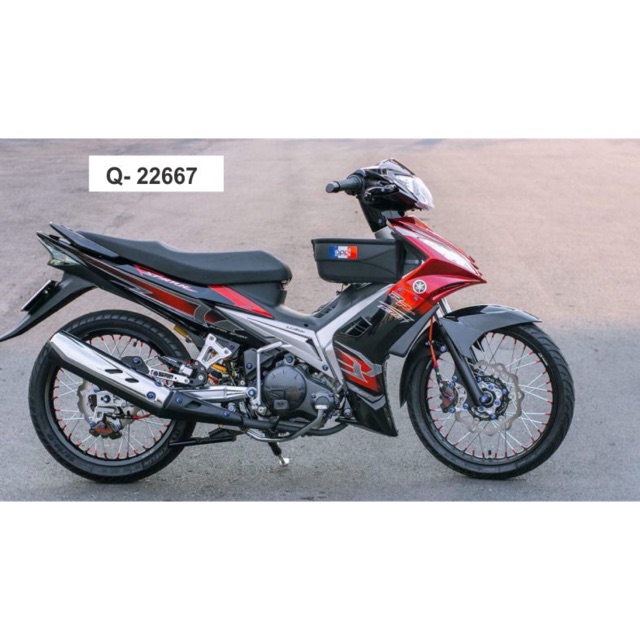 Tem rời Exciter 135 Đỏ đen Racing