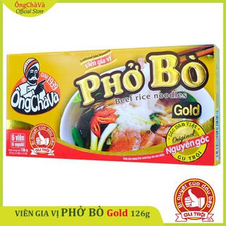 Viên Gia Vị Phở Bò Ông Chà Và Gold 126gr