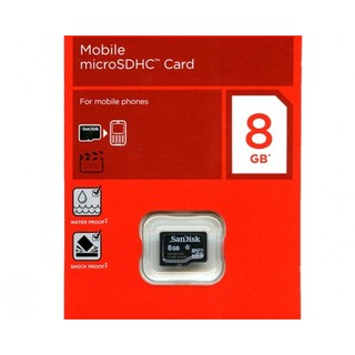 Thẻ Nhớ MicroSD 8Gb Sandisk Class 4