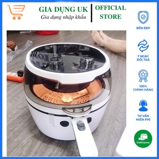 Nồi chiên ko dầu nine shield dung tích 10l,8l, nút cơ. chính hãng bảo hành 12 tháng