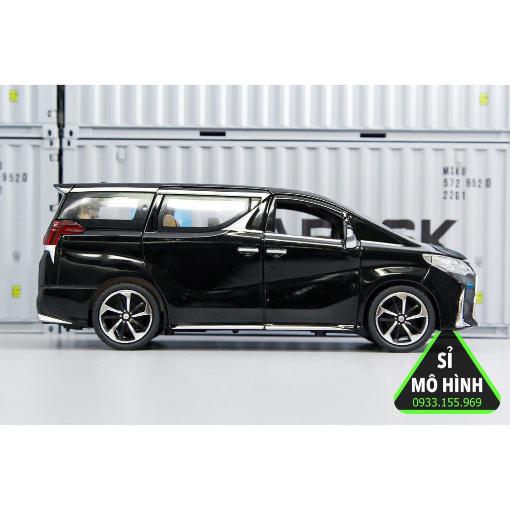 [ Sỉ Mô Hình ] Xe mô hình SUV Lexus LM300h mở hết cửa 1:24