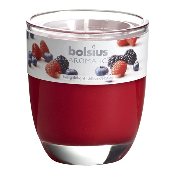 Ly nến thơm Bolsius Berry Delight BOL1075 295g Hương quả ngọt